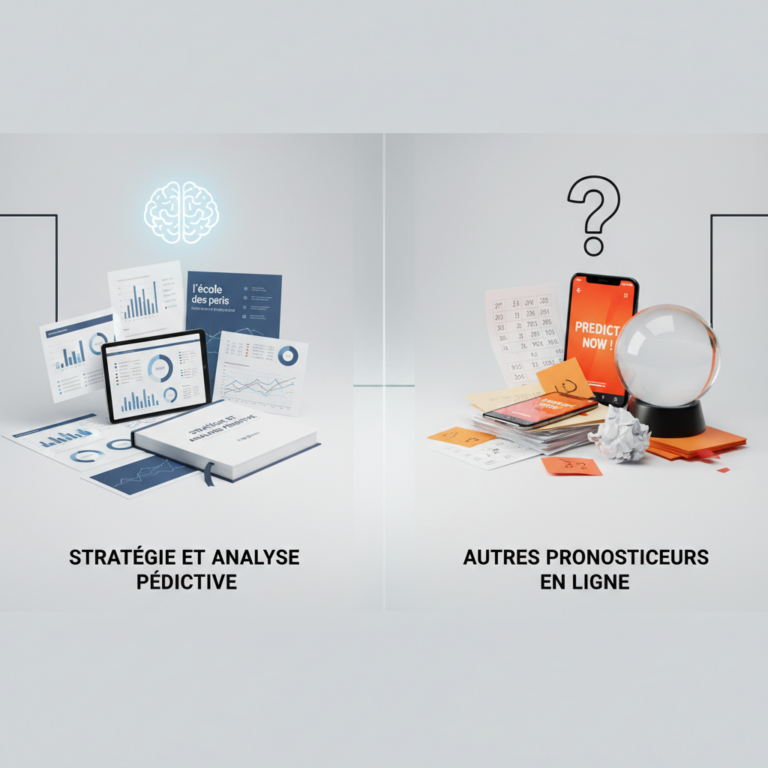Différences entre l&rsquo;école des paris et les pronostiqueurs en ligne